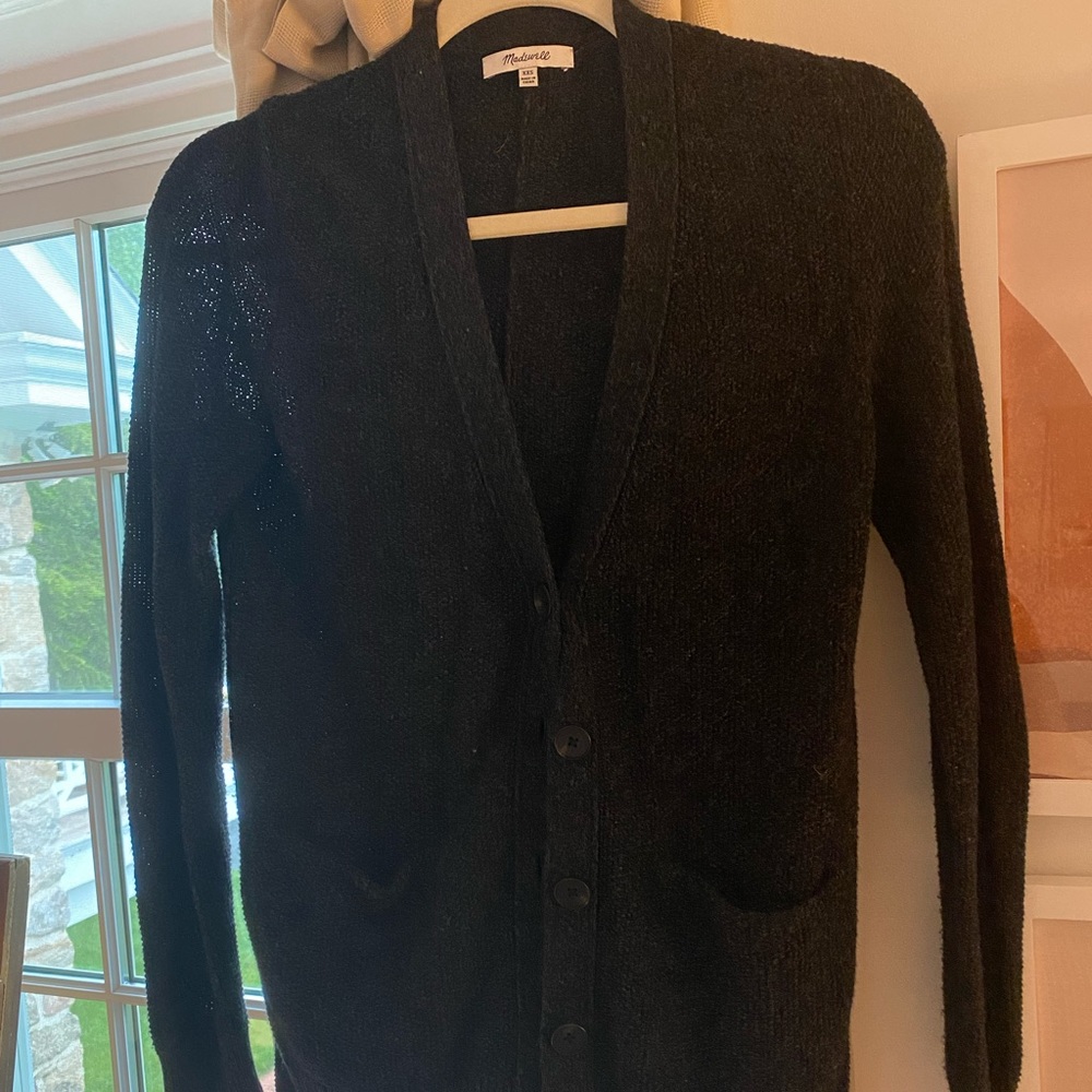MADEWELL buttoned cardigan
